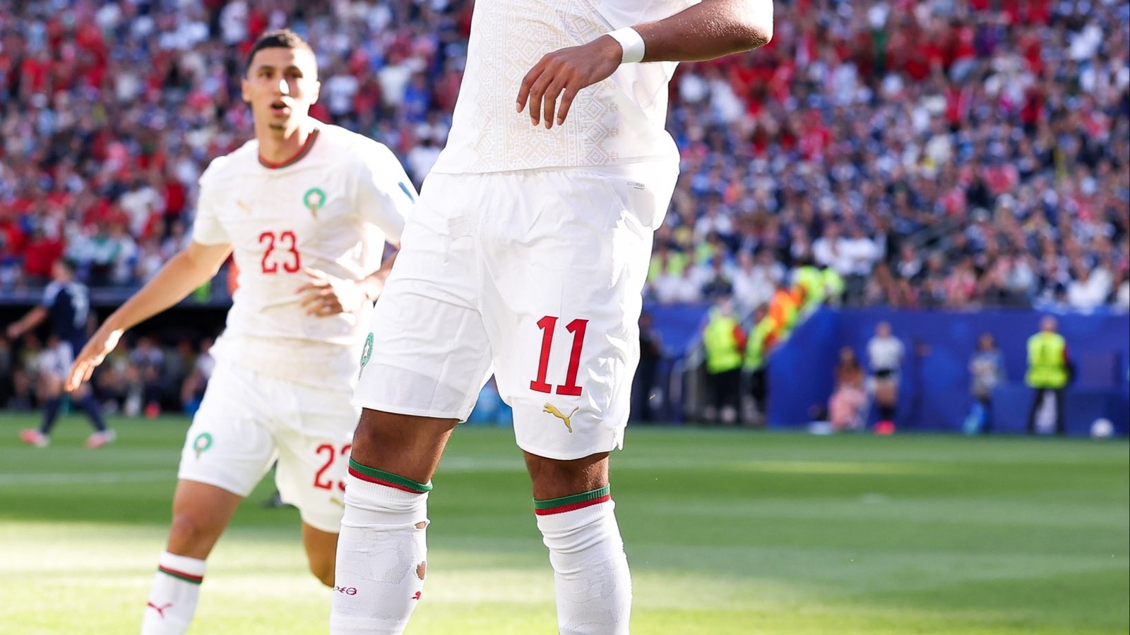 Desde el vestuario: nuevo hito para Marruecos